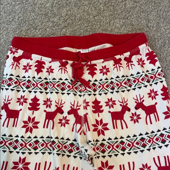 Hanna Andersson Organic Cotton Pajama Bottoms Medium , Christmas Family matching - Picture 3 of 3